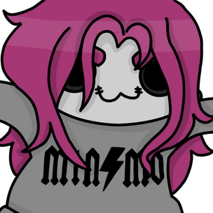 Marley gremlin chibi YCH reactive by CheckyNyanChan. Marley's gray sweatshirt reads MINMO with a lightning bolt in the middle like that one meme t-shirt.